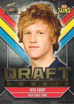 2011 Select AFL Champions - Draft Rookies #DR7 Josh Caddy Front